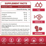 Ultra CoQ10 100mg Softgels (120 Count) - 3X Better Absorption, Cardiologist Recommended | Organic Wellness Hub