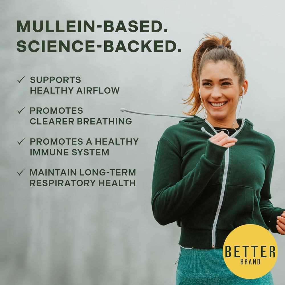 BetterBrand Mullein Gummies 3-Pack Bundle | Better Lungs® Daily Lung Detox | 180 Pear Gummies | 90-Day Supply | Lab Tested & Quality Guaranteed | Organic Wellness Hub