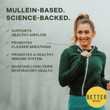 BetterBrand Mullein Gummies 3-Pack Bundle | Better Lungs® Daily Lung Detox | 180 Pear Gummies | 90-Day Supply | Lab Tested & Quality Guaranteed | Organic Wellness Hub
