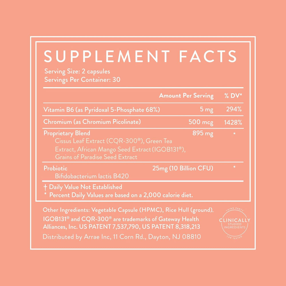 Arrae MB-1 Metabolic Support Capsules 60 Count | Metabolism & Energy Support | Organic Wellness Hub