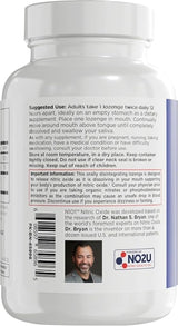 N1O1 Nitric Oxide Releasing Lozenges - Whole-Body Wellness & Vitality Support (60ct) | Organic Wellness Hub