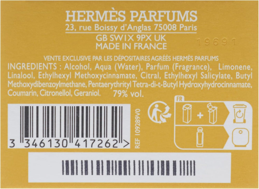 Hermes Un Jardin A Cythere EDT 100ml for Women & Men | Organic Wellness Hub
