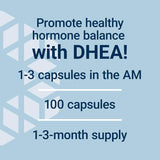 Life Extension DHEA 25mg 3-Pack, Promotes Optimal Hormone Levels, 300 Dissolve-in-Mouth Tablets - Organic Wellness Hub