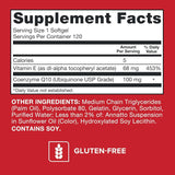 Ultra CoQ10 100mg Softgels (120 Count) - 3X Better Absorption, Cardiologist Recommended | Organic Wellness Hub