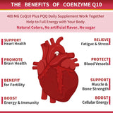 Ultra CoQ10 100mg Softgels (120 Count) - 3X Better Absorption, Cardiologist Recommended | Organic Wellness Hub