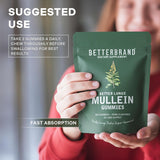 BetterBrand Mullein Gummies 3-Pack Bundle | Better Lungs® Daily Lung Detox | 180 Pear Gummies | 90-Day Supply | Lab Tested & Quality Guaranteed | Organic Wellness Hub