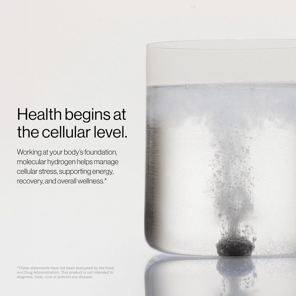 H2TAB Molecular Hydrogen Tablets 12PPM | 30 Ct | Organic Wellness Hub