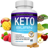 Keto Boost 3-Pack | 1300mg Ketosis Formula | Lab Tested | 180 Capsules | Non-GMO | Organic Wellness Hub