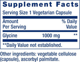 Life Extension Glycine 1000mg 3-Pack, Amino Acid for Healthy Sleep, 300 Vegetarian Capsules - Organic Wellness Hub
