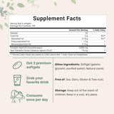 Micro Ingredients Pumpkin Seed Oil 3,000mg | 2-in-1 with Saw Palmetto | 300 Softgels | Cold Pressed | GMO Free | Lab Tested | Organic Wellness Hub