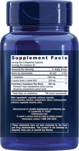 Optimized Tryptophan Plus 3-Pack (270 Capsules) - Sleep & Stress Support | Life Extension | Organic Wellness Hub