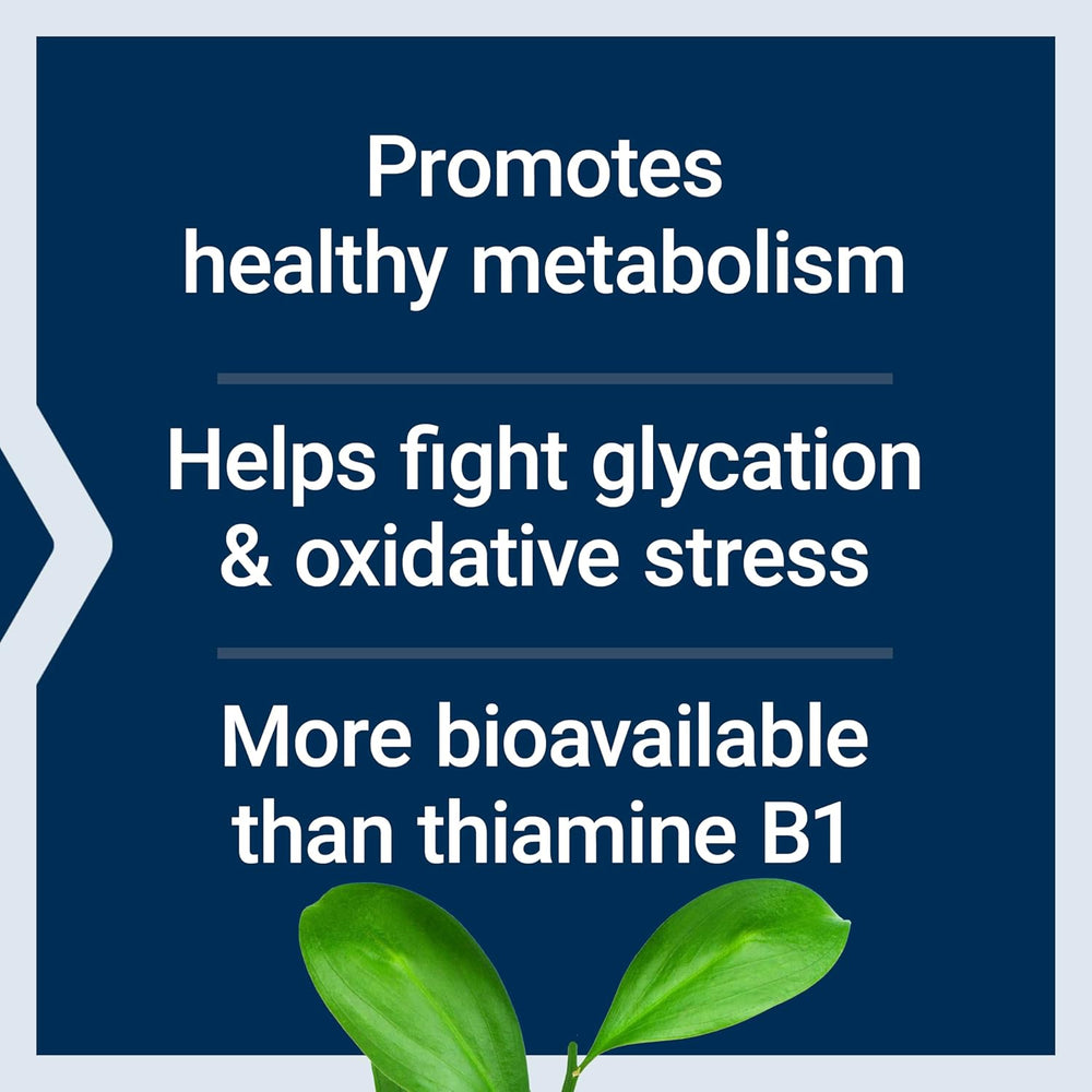 Life Extension Mega Benfotiamine 250mg 3-Pack, Fat & Water Soluble Vitamin B1, 360 Vegetarian Capsules - Organic Wellness Hub