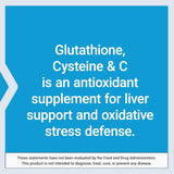 Life Extension Glutathione, Cysteine & C - 100 Capsules (Pack of 3) | Immune Support Amino Acid Supplement - Organic Wellness Hub