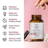 MEOED Hormone Harmony Menopause Relief Capsules 72ct - Balanced Hormone Support | Organic Wellness Hub