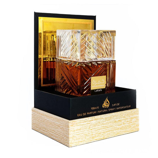 لطافة خمرة عطر 100 مل | عطر عربي فاخر للجنسين | مركز العافية العضوي