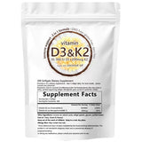 Vitamin D3 K2 10000 IU + 200mcg Supplement | Extra Strength with Coconut Oil | K2 as MK-7 | 180 Softgels | Immune Support | GMO-Free | Gluten-Free | Lab Tested - Organic Wellness Hub