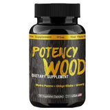 Potency Wood Male Vitality Supplement | Muira Puama, Ginkgo Biloba & Ginseng | 60 Vegetarian Capsules | Made in USA by YFSup