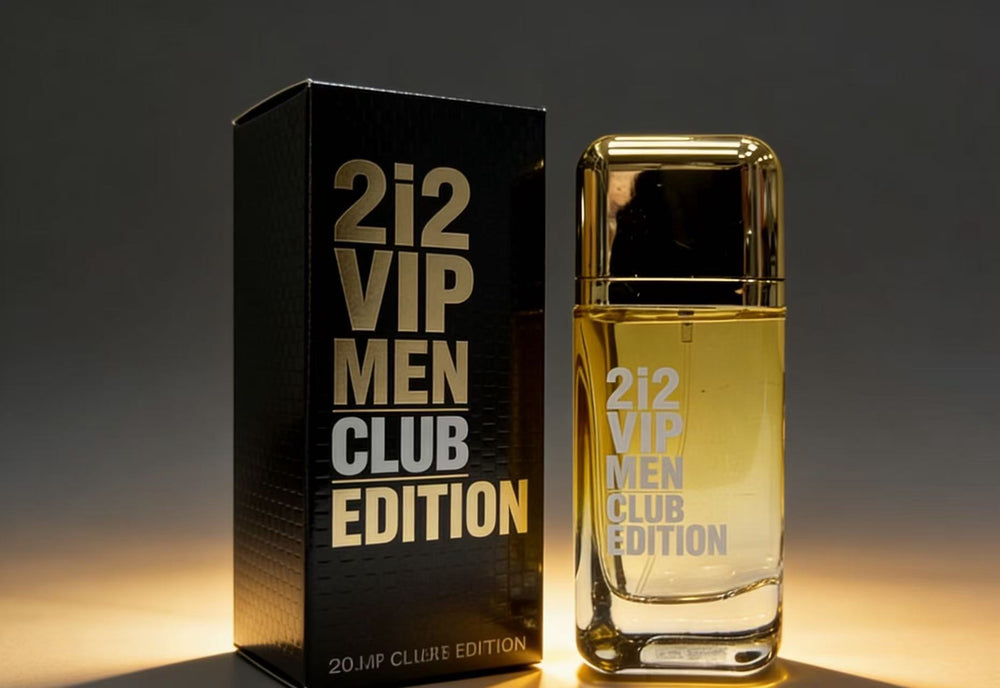 212 VIP Men Club Edition Eau De Parfum 100ml | Long Lasting Men's Luxury Fragrance | Organic Wellness Hub