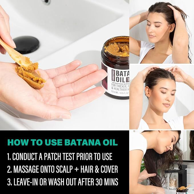 100% Raw Batana Oil Paste - Hair & Scalp Growth | Organic Wellness Hub