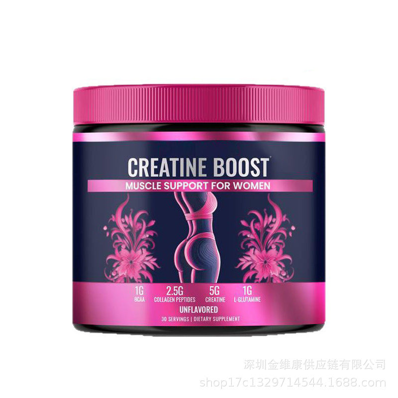 Creatine Boost for Women Powder | Muscle Support, Strength & Recovery | Organic Wellness Hub
