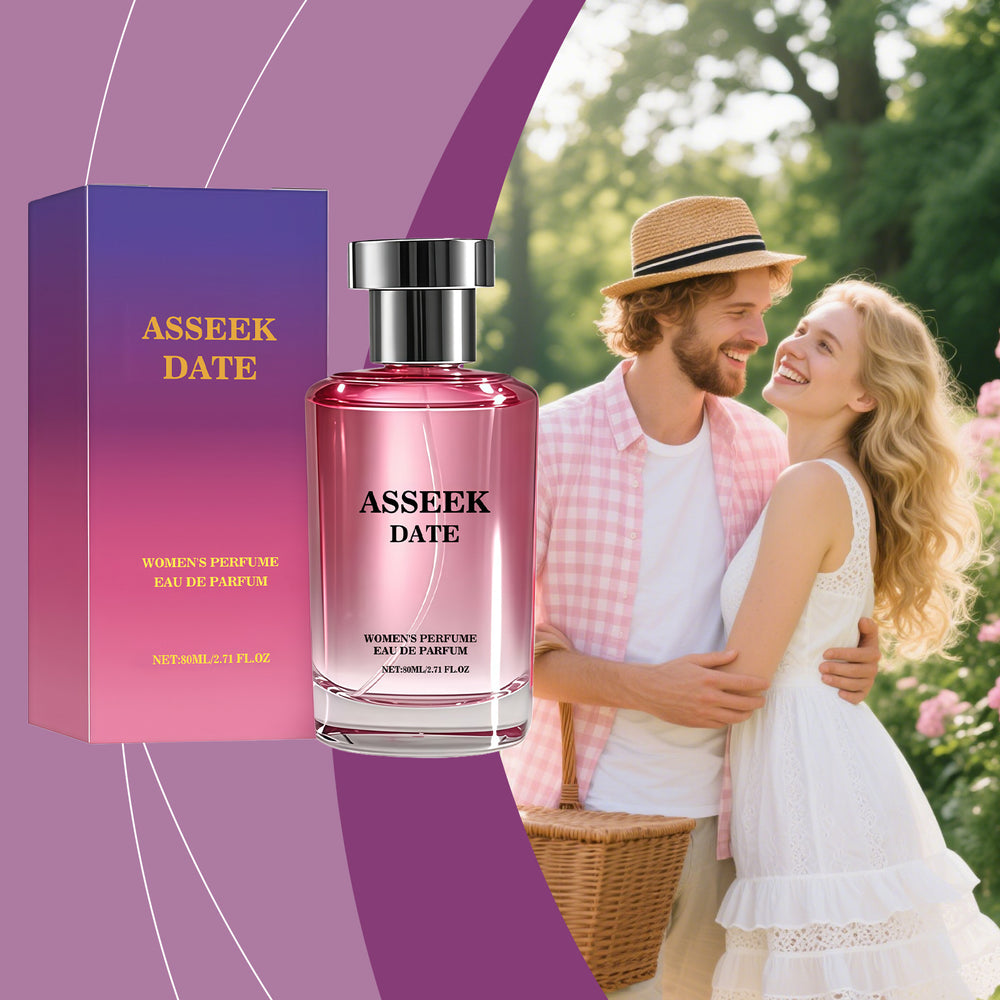ASSEEK DATE Women's Perfume Eau De Parfum 80ml | Long Lasting Floral Fragrance | Organic Wellness Hub