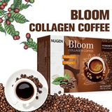 NUGEN Bloom Collagen Coffee with Probiotics | 10 Sachets | Slimming Beauty Coffee | Organic Wellness Hub