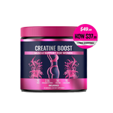 Creatine Boost for Women Powder | Muscle Support, Strength & Recovery | Organic Wellness Hub