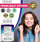 Toplux Nutrition Keto Burn 1200mg | Ketosis Formulation | Ultra Ketones | 60 Capsules | Vegan & Non-GMO | Lab Tested | Organic Wellness Hub