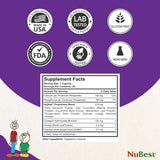NuBest Tall Growth Formula Capsules - 60 Capsules | Bone Health & Daily Nutrition Support | Organic Wellness Hub