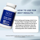 N1O1 Nitric Oxide Releasing Lozenges - Whole-Body Wellness & Vitality Support (60ct) | Organic Wellness Hub