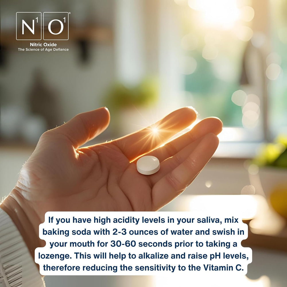 N1O1 Nitric Oxide Releasing Lozenges - Whole-Body Wellness & Vitality Support (60ct) | Organic Wellness Hub