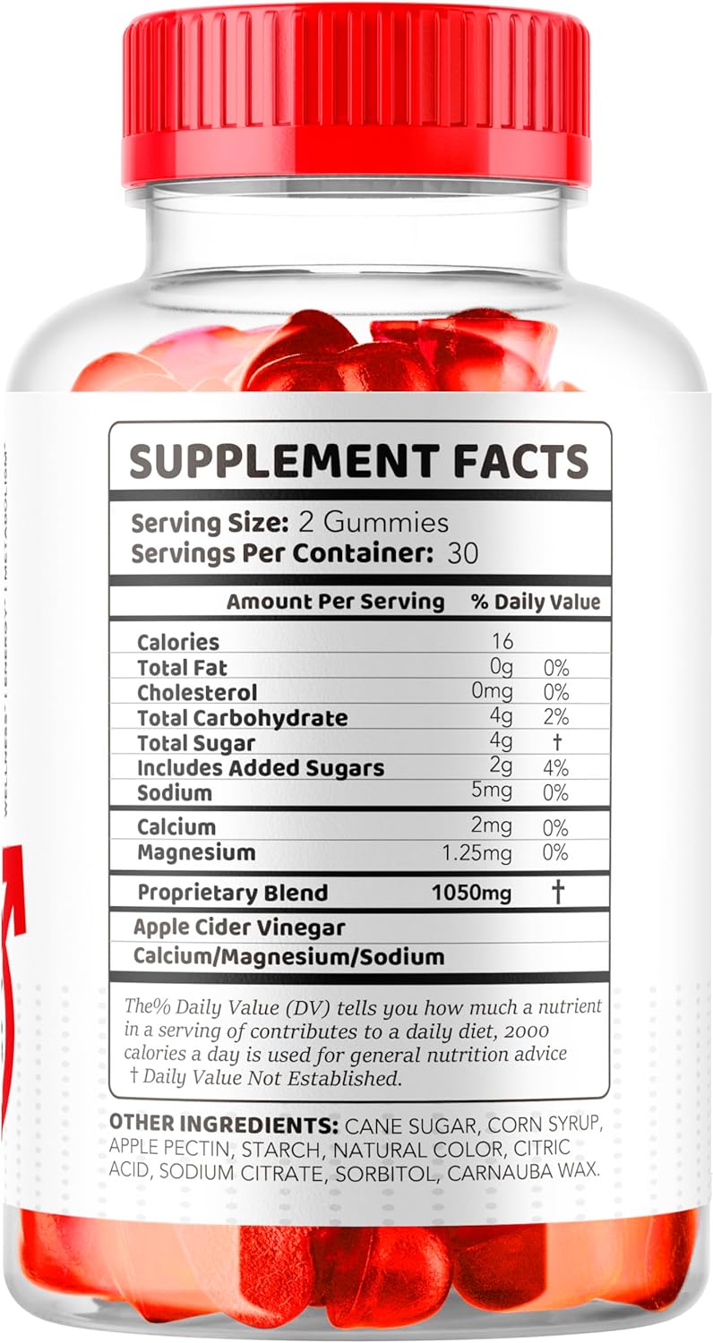 Vital Surge Gummies Max 60 Gummies | Vitamin B12 & Folic Acid Supplement | Organic Wellness Hub
