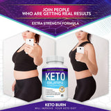 Keto Boost 3-Pack | 1300mg Ketosis Formula | Lab Tested | 180 Capsules | Non-GMO | Organic Wellness Hub