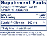 Life Extension Citicoline (CDP-Choline) 3-Pack, Enhances Cognitive & Memory Function, 180 Vegetarian Capsules - Organic Wellness Hub