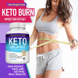 Keto Boost 3-Pack | 1300mg Ketosis Formula | Lab Tested | 180 Capsules | Non-GMO | Organic Wellness Hub