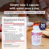 SkinnyFit GLP-1 Natural Slimming Probiotic | Berberine Extract for Appetite Control, Cravings & Healthy Weight Management - 30 Capsules | Organic Wellness Hub
