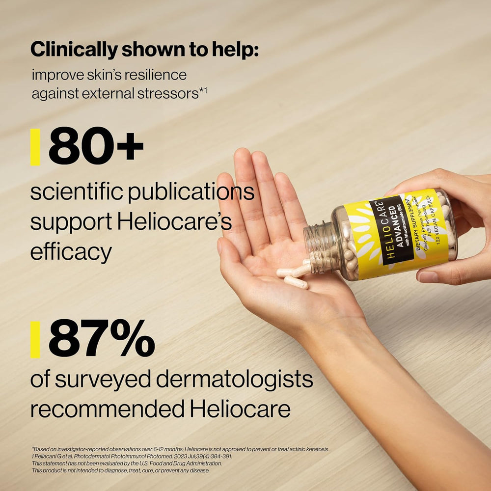 Heliocare Advanced 3 Bottle Value Pack (360 Vegan Capsules) | Organic Wellness Hub
