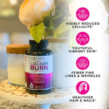Multi Collagen Burn Capsules - Caffeine-Free Metabolism Boost & Visible Cellulite Reduction | Organic Wellness Hub