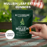 BetterBrand Mullein Gummies 3-Pack Bundle | Better Lungs® Daily Lung Detox | 180 Pear Gummies | 90-Day Supply | Lab Tested & Quality Guaranteed | Organic Wellness Hub