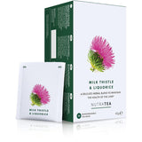 NutraTea Milk Thistle & Liquorice Tea -20 Biodegradable Tea Bags | Liver Health & Detox Herbal Blend | Vegan, 40g | Formulated by Pharmacists & Nutritionists