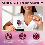Feminine Balance Gummies | Yeast Balance, Gut Health, Flora Support & pH Harmony | 60 Gummies | Organic Wellness Hub