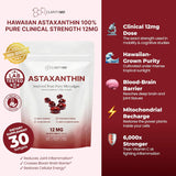 ClarityMD Astaxanthin 12mg Triple Strength - Antioxidant Support Softgels | Organic Wellness Hub
