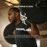 Prime Labs Prime Test Testosterone Booster for Men | Natural Stamina, Energy & Strength Supplement – 60 Caplets | Lab Tested | Organic Wellness Hub
