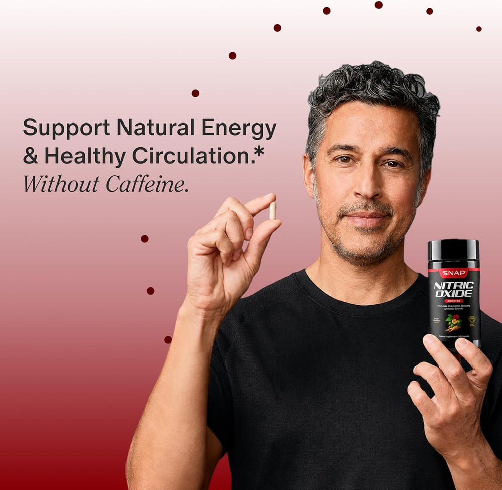 Nitric Oxide Booster Capsules 60 Count – Circulation, Performance & Recovery Support | Organic Wellness Hub
