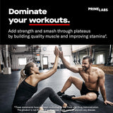 Prime Labs Prime Test Testosterone Booster for Men | Natural Stamina, Energy & Strength Supplement – 60 Caplets | Lab Tested | Organic Wellness Hub