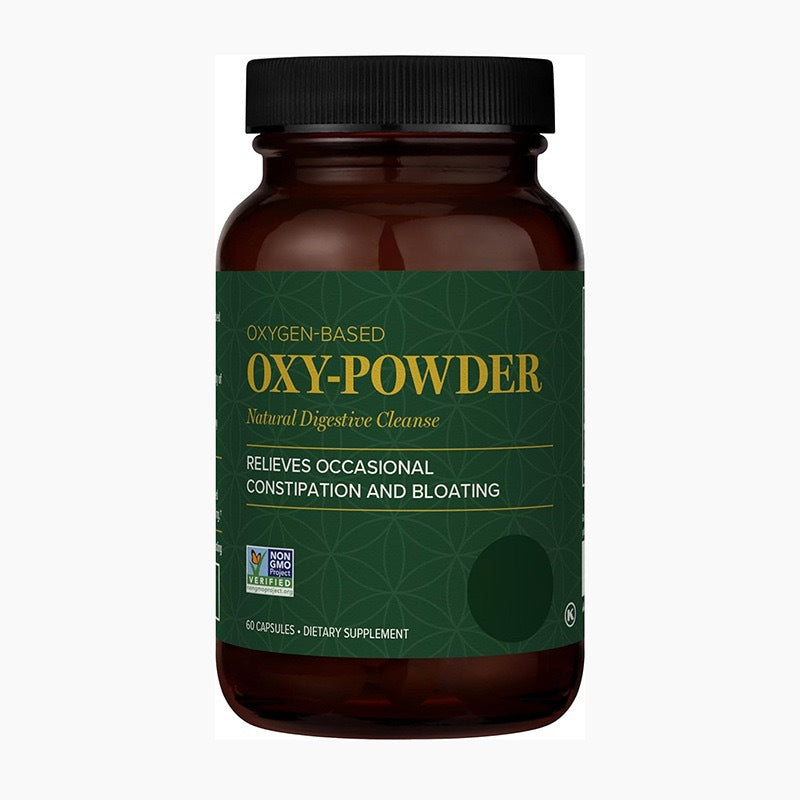 Global Healing Oxy-Powder - Oxygen-Based Natural Digestive Cleanse (60 Capsules) | Organic Wellness Hub