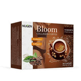NUGEN Bloom Collagen Coffee with Probiotics | 10 Sachets | Slimming Beauty Coffee | Organic Wellness Hub