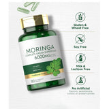 Moringa Complete Green Superfood 6000mg | 60 Quick Release Capsules | Non-GMO, Gluten Free Traditional Herb Supplement