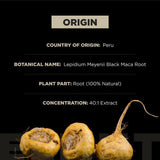 Terra ELMNT Black Maca + Ashwagandha | 60 Capsules Organic