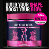 Creatine Boost for Women Powder | Muscle Support, Strength & Recovery | Organic Wellness Hub